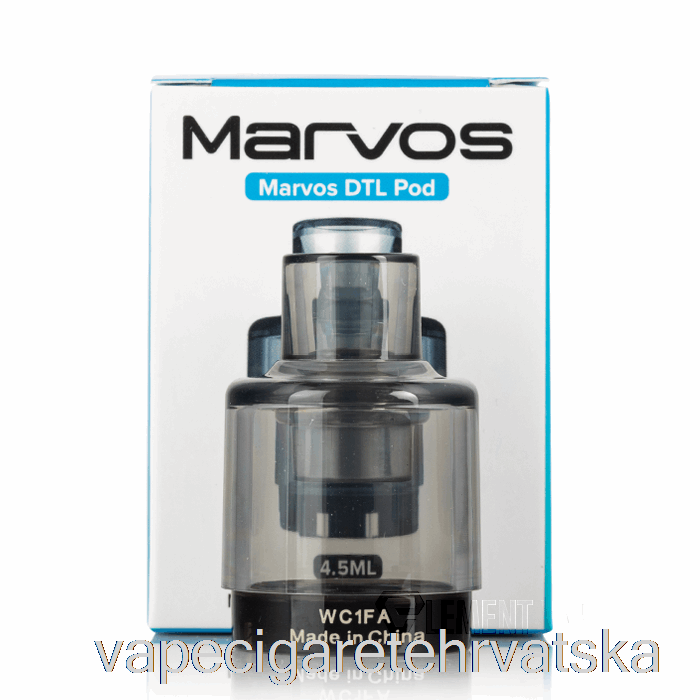 Vape Hrvatska Freemax Marvos T Replacement Pods 4.5ml Pctg Pods (crni)